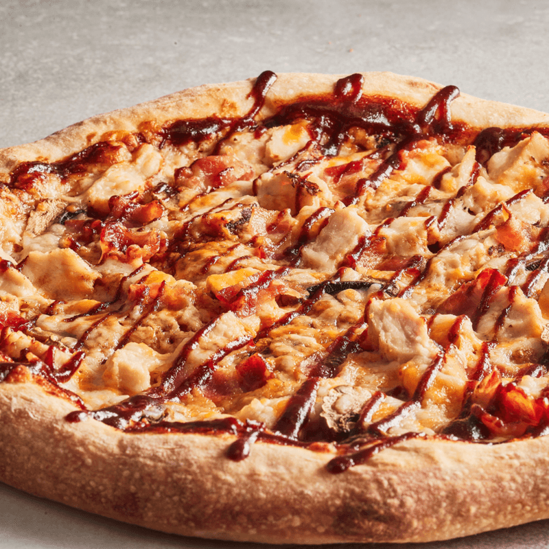 Grande pizza Poulet bacon BBQ / Large Chicken Bacon BBQ Pizza