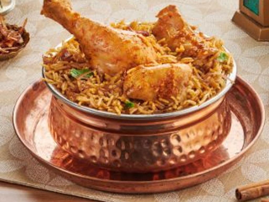 Hyderabadi Chicken Dum Biryani