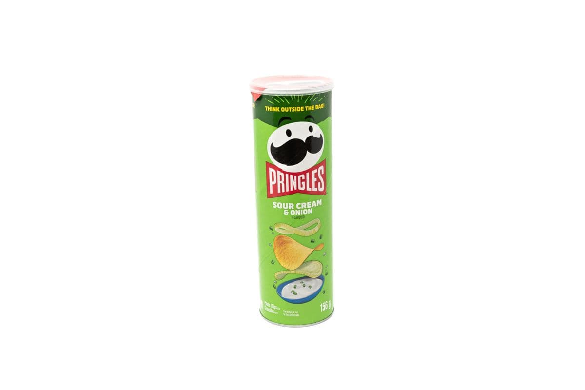 Pringles Sour Cream and Onion, Original, BBQ, Pizza, Jalapeños
