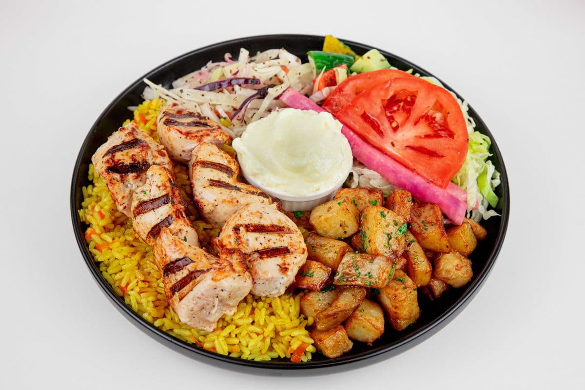 Assiette Shish Taouk / Shish Taouk Dish