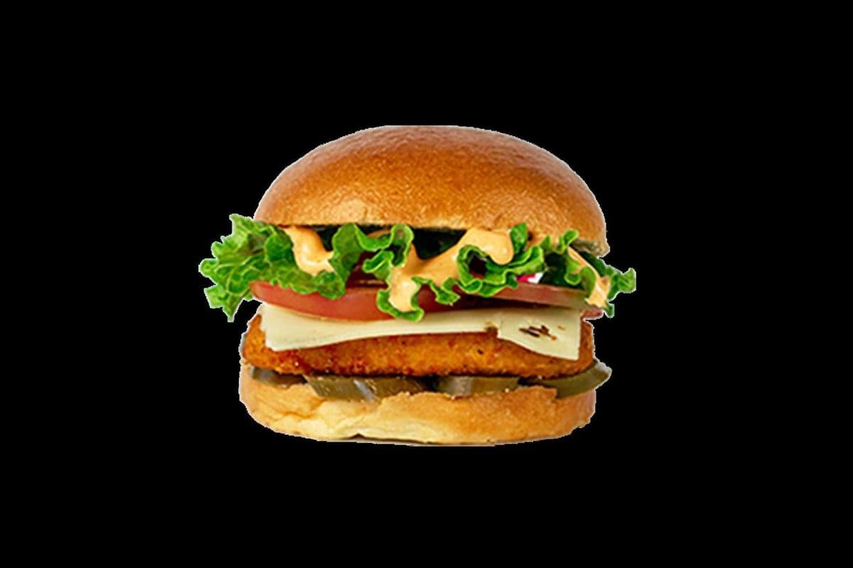 Beyond Spicy Chicken Burger Combo
