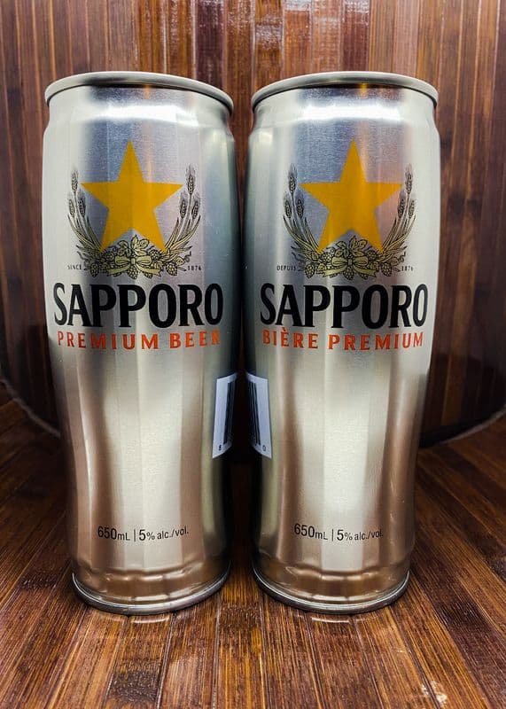 Deux Sapporo Premium (500 ml) (2 x 500ml)