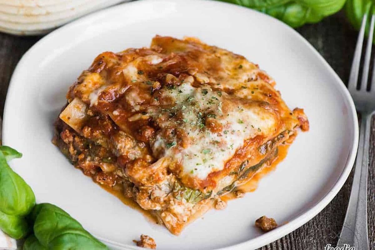 Authentic Italian Lasagna Vegetable