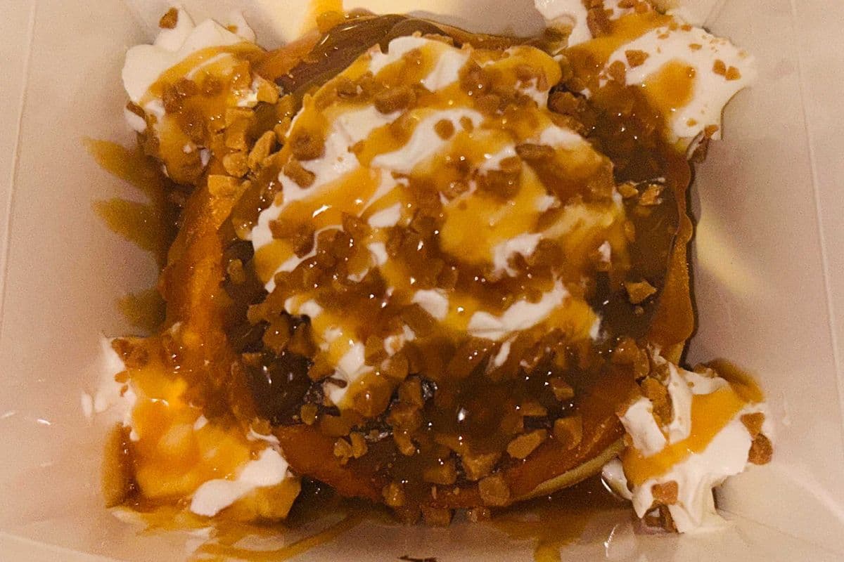 Creme Caramel Donut