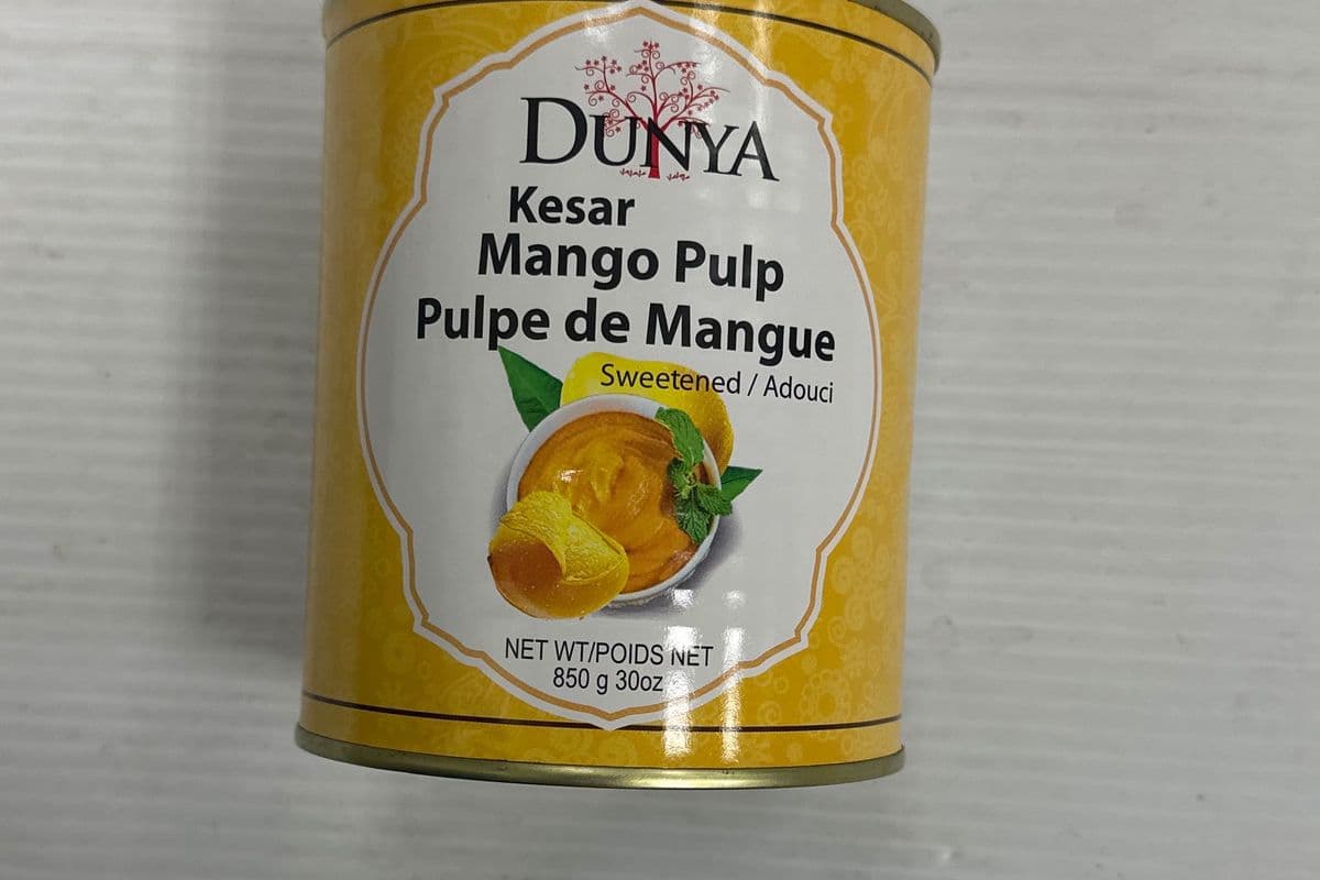 Dunya Kesar Mango Pulp (850g)