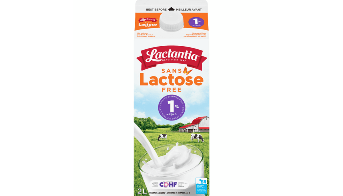 Lactantia Sans Lactose 1% 2L / Lactose Free 1% 2L