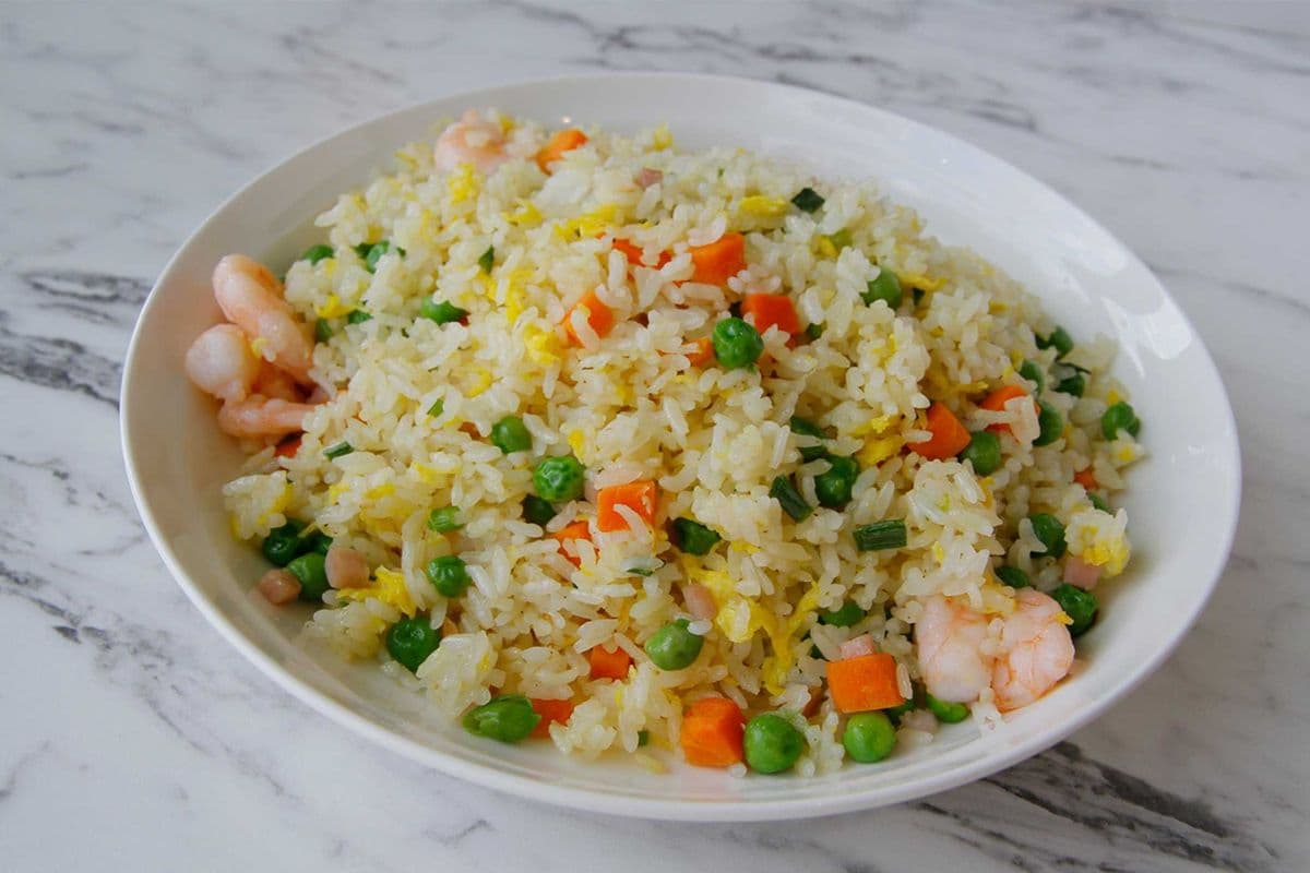 [Special] Fried Rice with Shrimp, Vegetable and Ham 楊州炒飯
