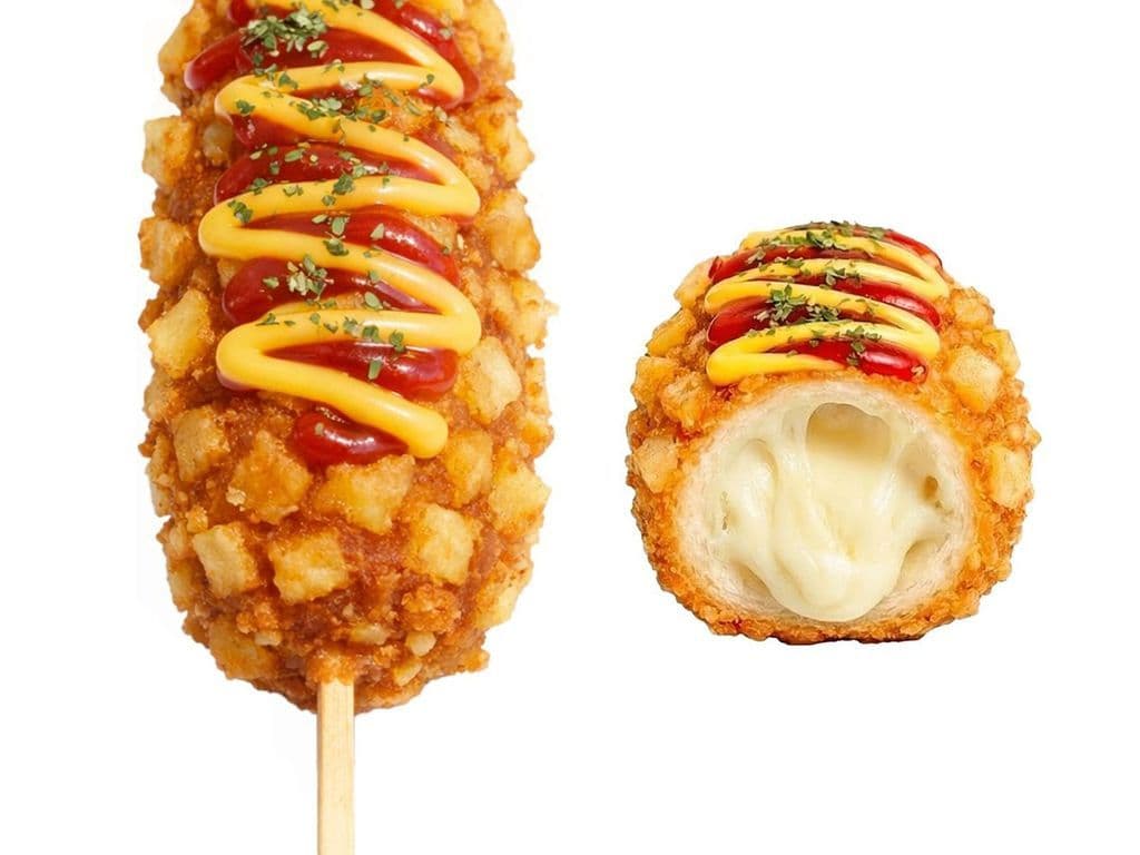 Customize Potato Corn Dog with Cheese Only In 도깨비 치즈 핫도그