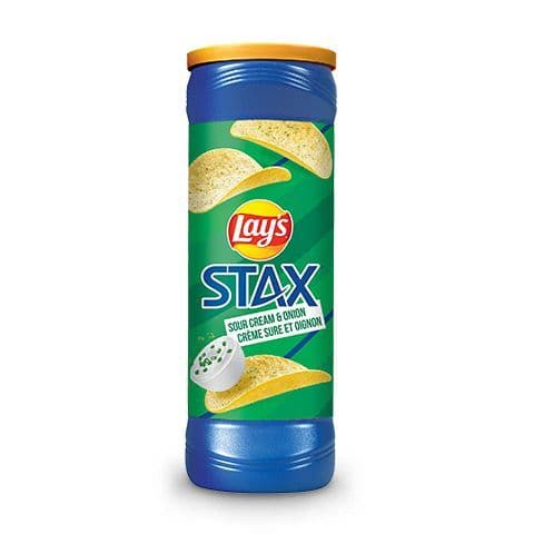 Lay's Stax Sour Cream & Onion 155g