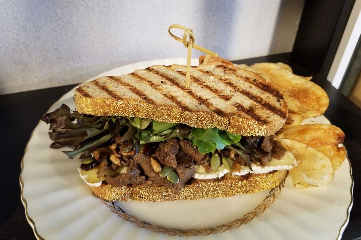 Bulgogi & Brie cheese Sandwich