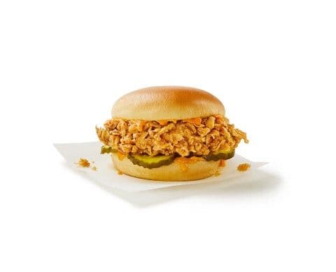 KFC Spicy Famous Chicken Chicken Sandwich