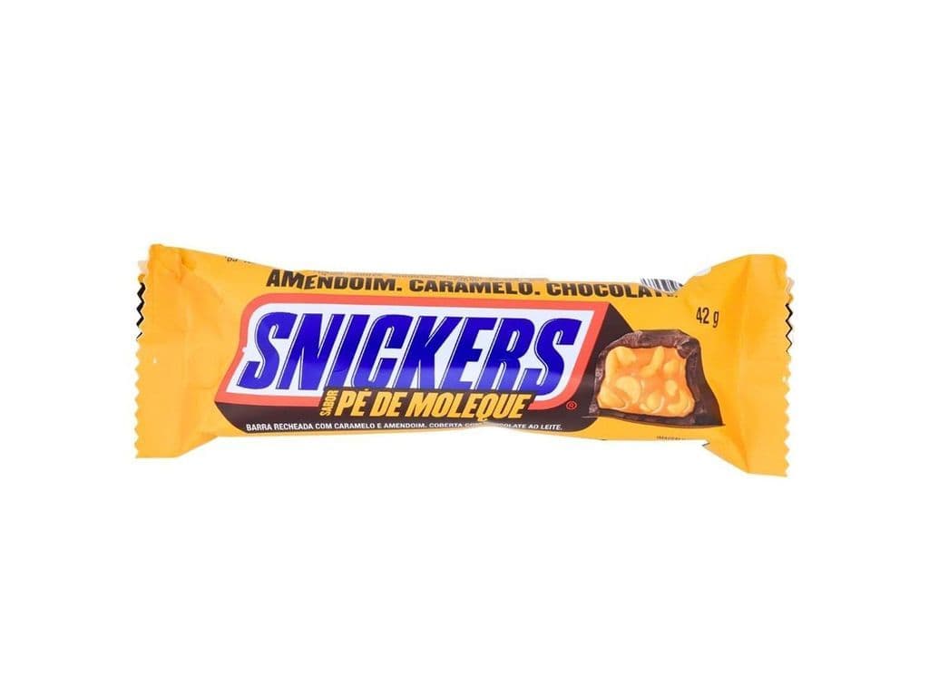 Snickers Peanut Brittle Brazilian Nutty Milk Chocolate Bar 42g South American Candy