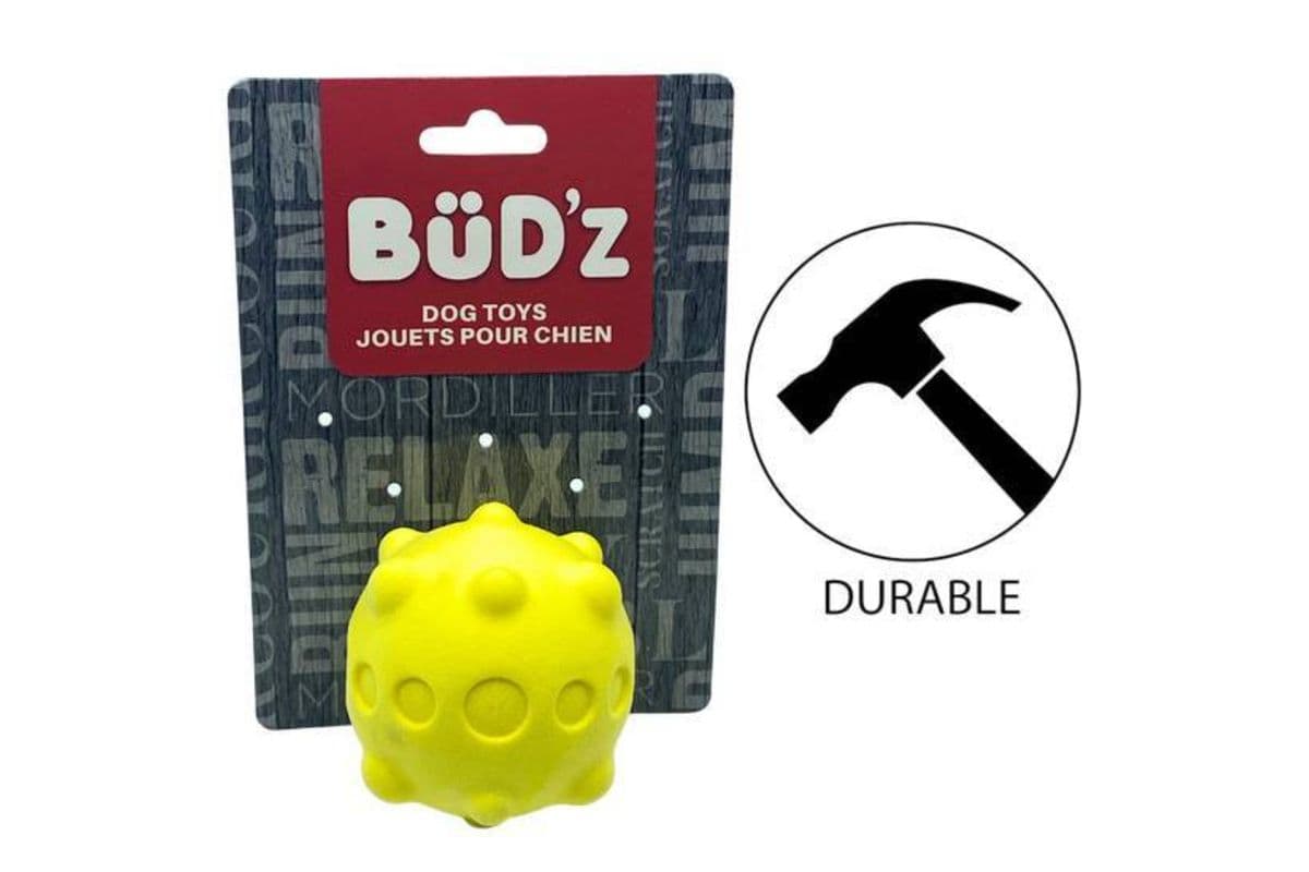 BuD'z Rubber Foam Ball Yellow