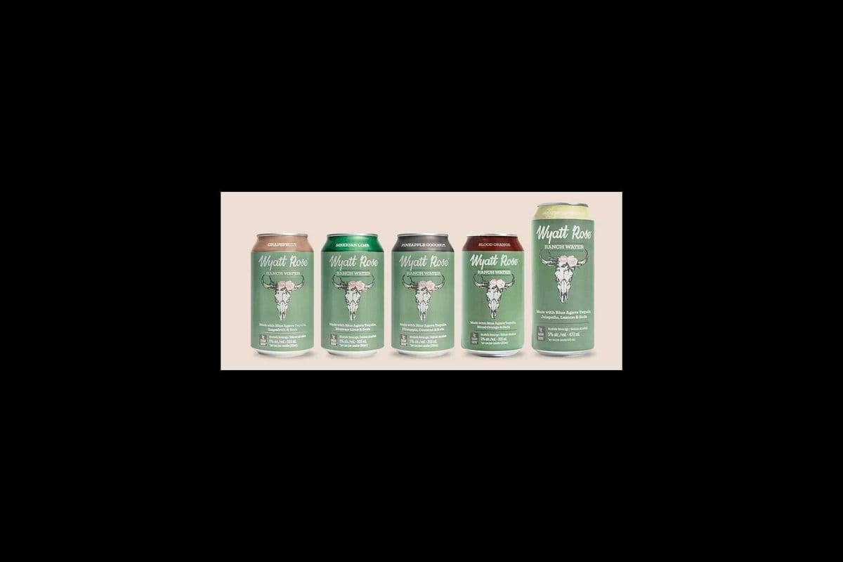 WYATT ROSE RANCH WATER PINEAPPLE (6 CANS) (6 x 355ML*6)