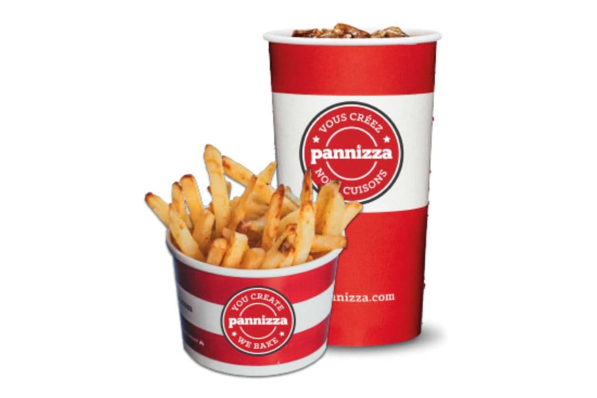 Trio frites et boisson