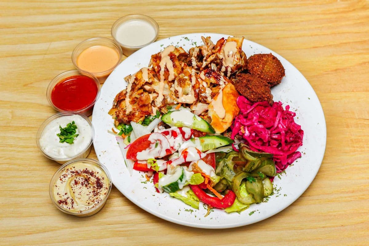 Shawafel Platter (Chicken)