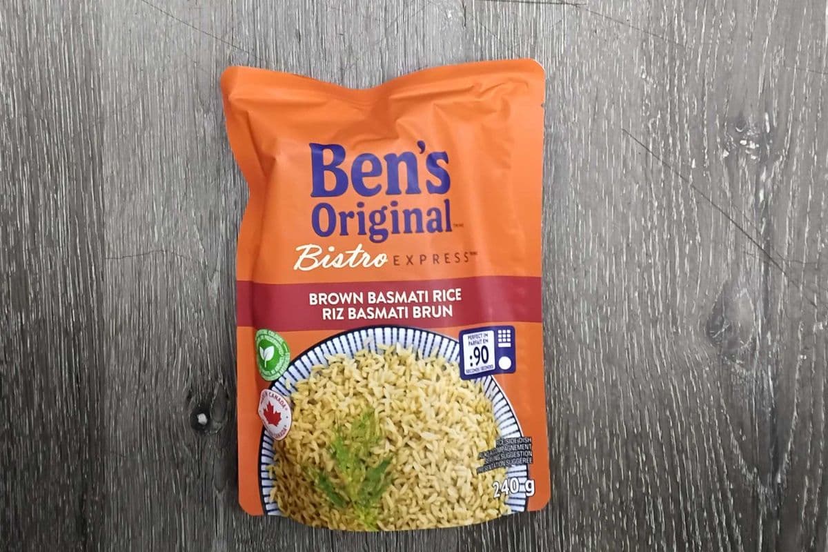 Ben's original bistro express brown basmati rice (240g)