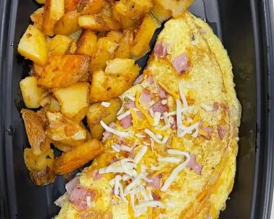 Tomato and Feta Cheese Omelette