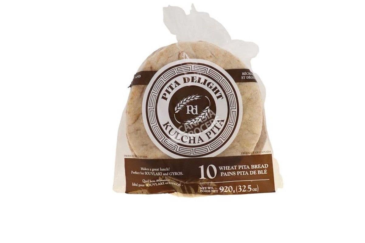 Pita Delight Whole Wheat Naan (920 g) (10 ct)