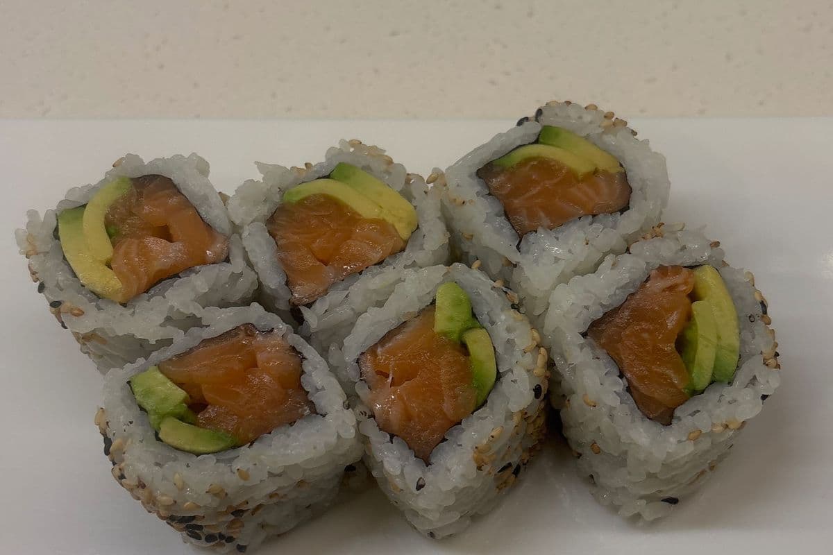 Salmom avocado