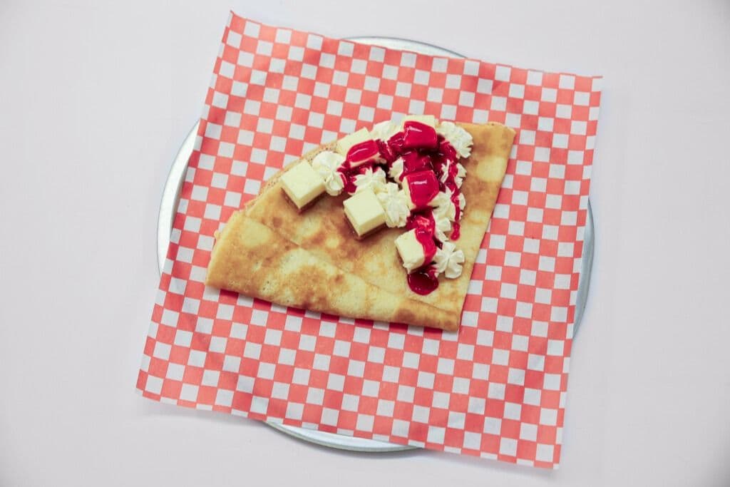 #49 Strawberry Cheesecake Whip Crepe