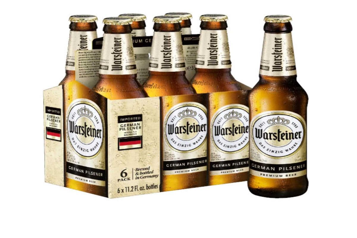 Warsteiner German Pilsner (6 Bottles) (6 x 6*355ML )