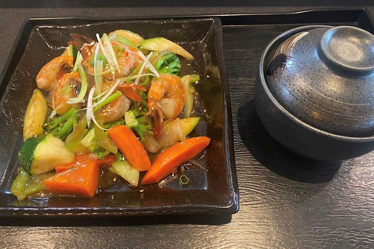 Black Tiger Prawn Stir Fry