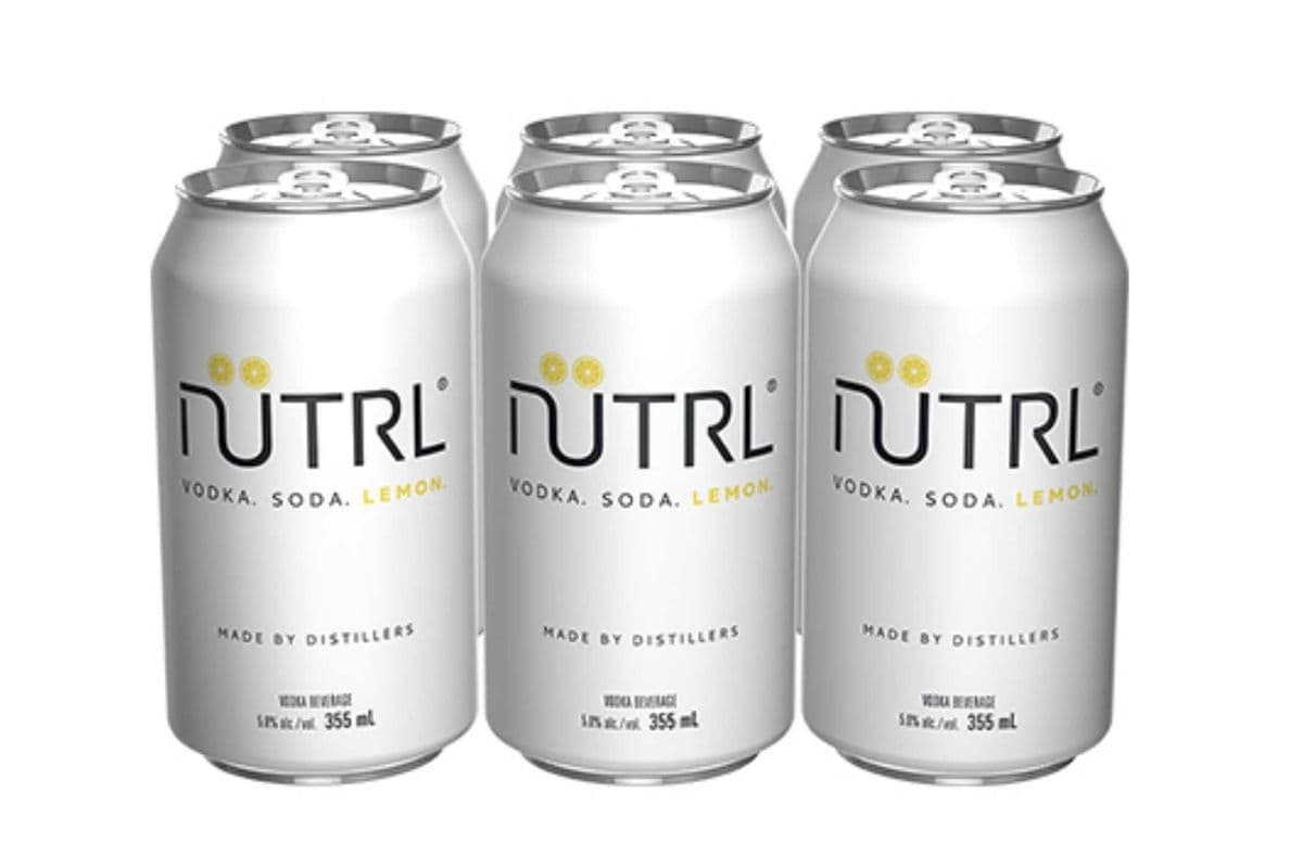 NUTRL LEMON 6PK CAN (6 x 355ML CANS)