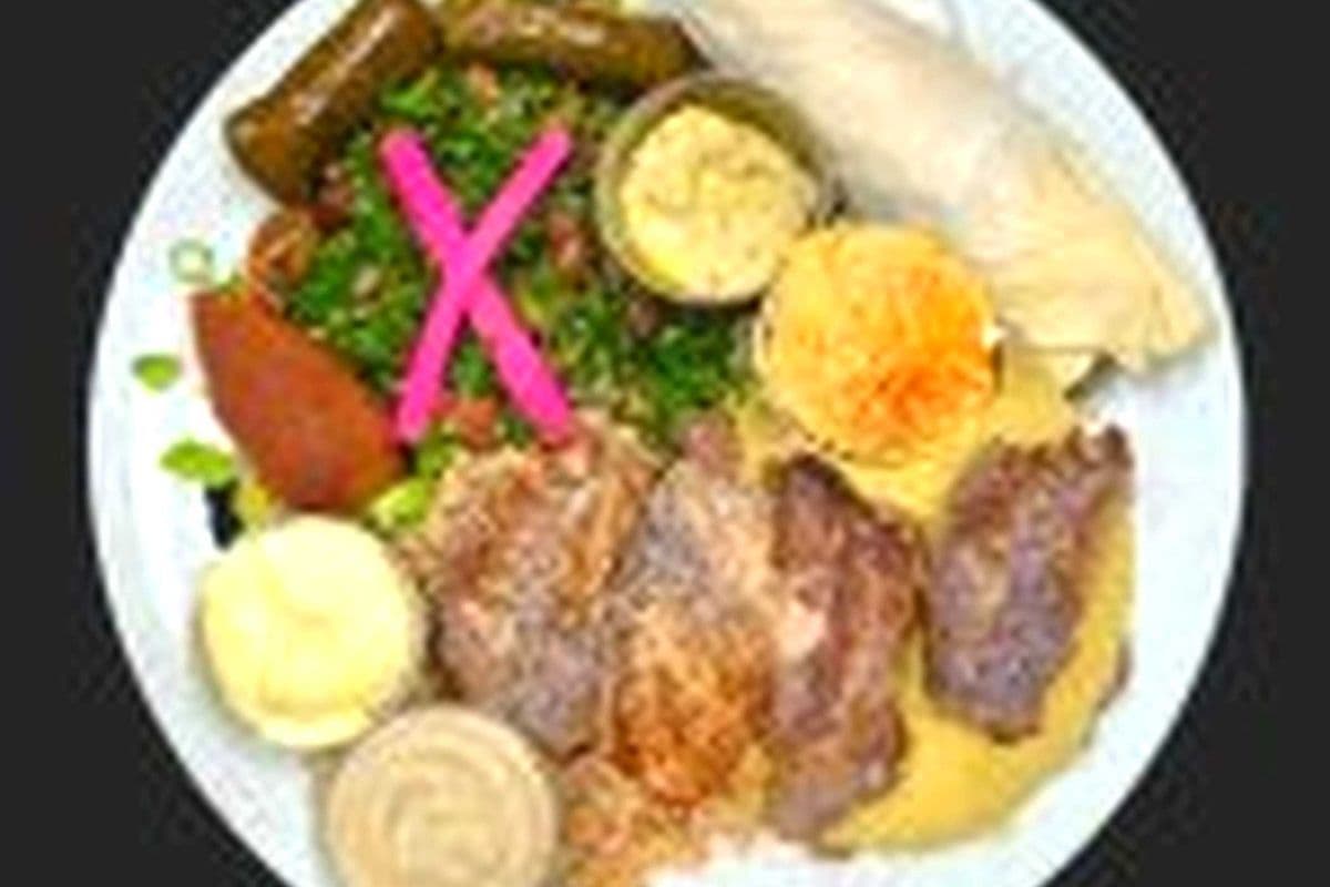Assiette grande bouffe poulet