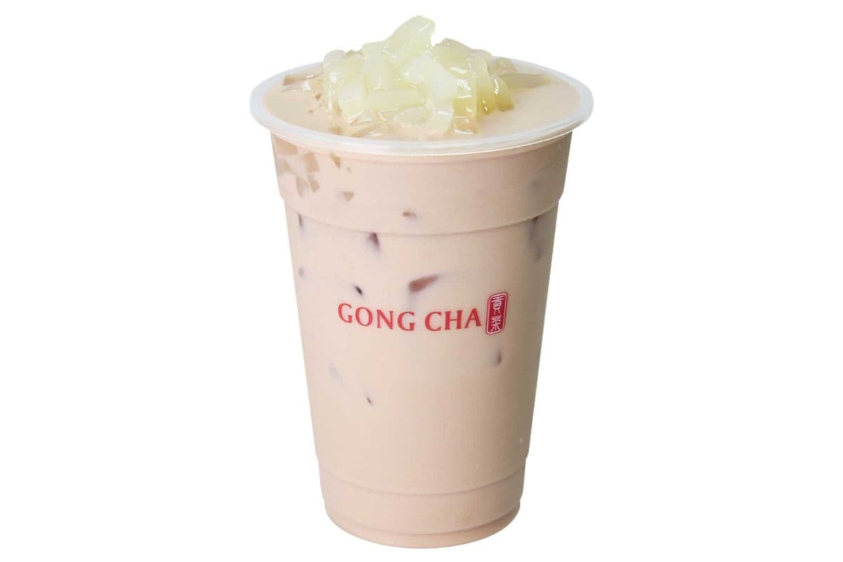 Milk Tea with Coconut Jelly