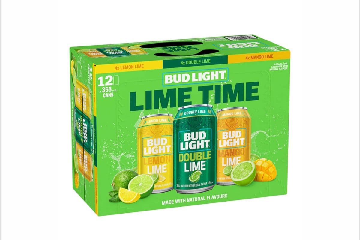 Bud Light Lime Time 12 Can Pack (12 x 355ML)