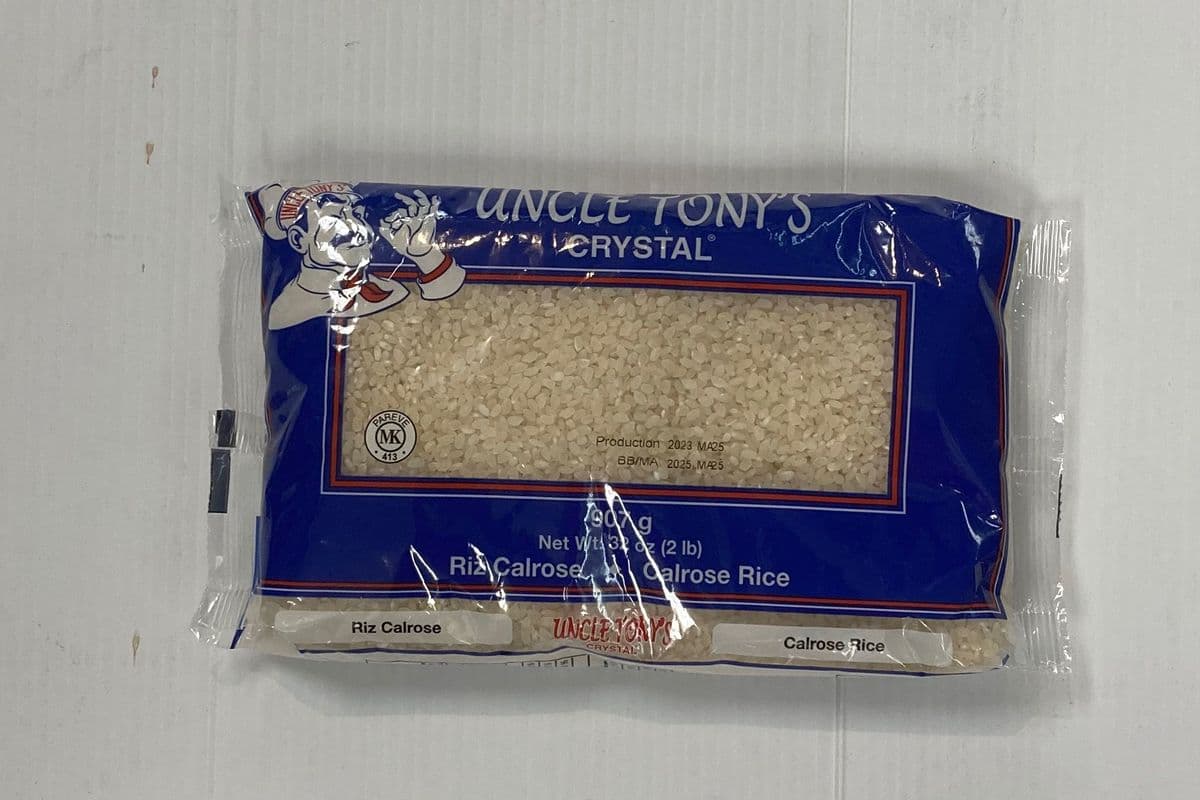 Uncle Tony's Calrose Rice (907g)