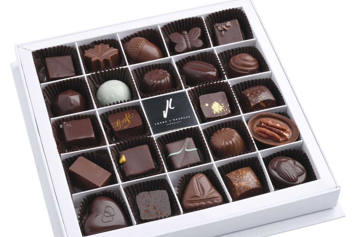Boite de chocolats (25 mcx)
