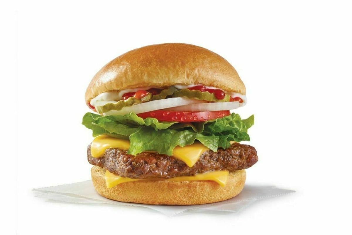 Dave's Single® with Cheese (Cals: 590)