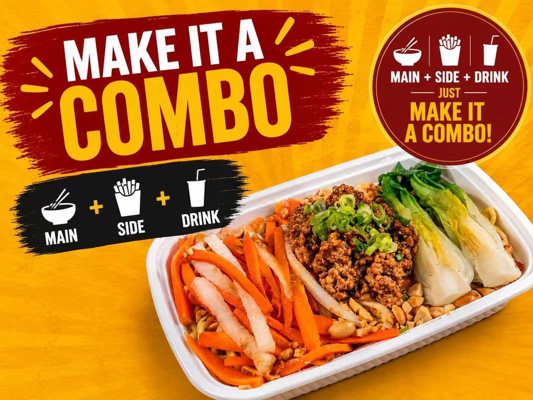Dan Dan Noodles Combo / 担担面套餐