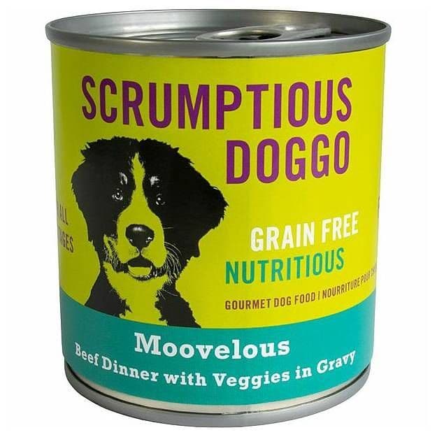 SCRUMPTIOUS DOGGO Beef & Veggie Dinner in Gravy 255 g
