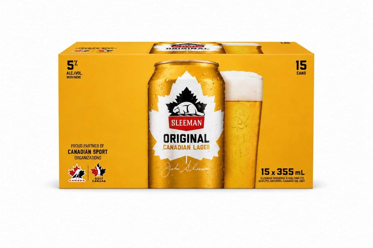 Sleeman Original Lager (15 x 355ml Cans)