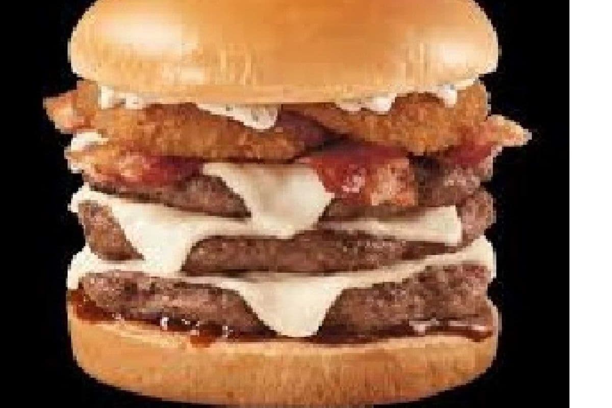 Backyard Bacon Ranch Signature Stackburger Triple
