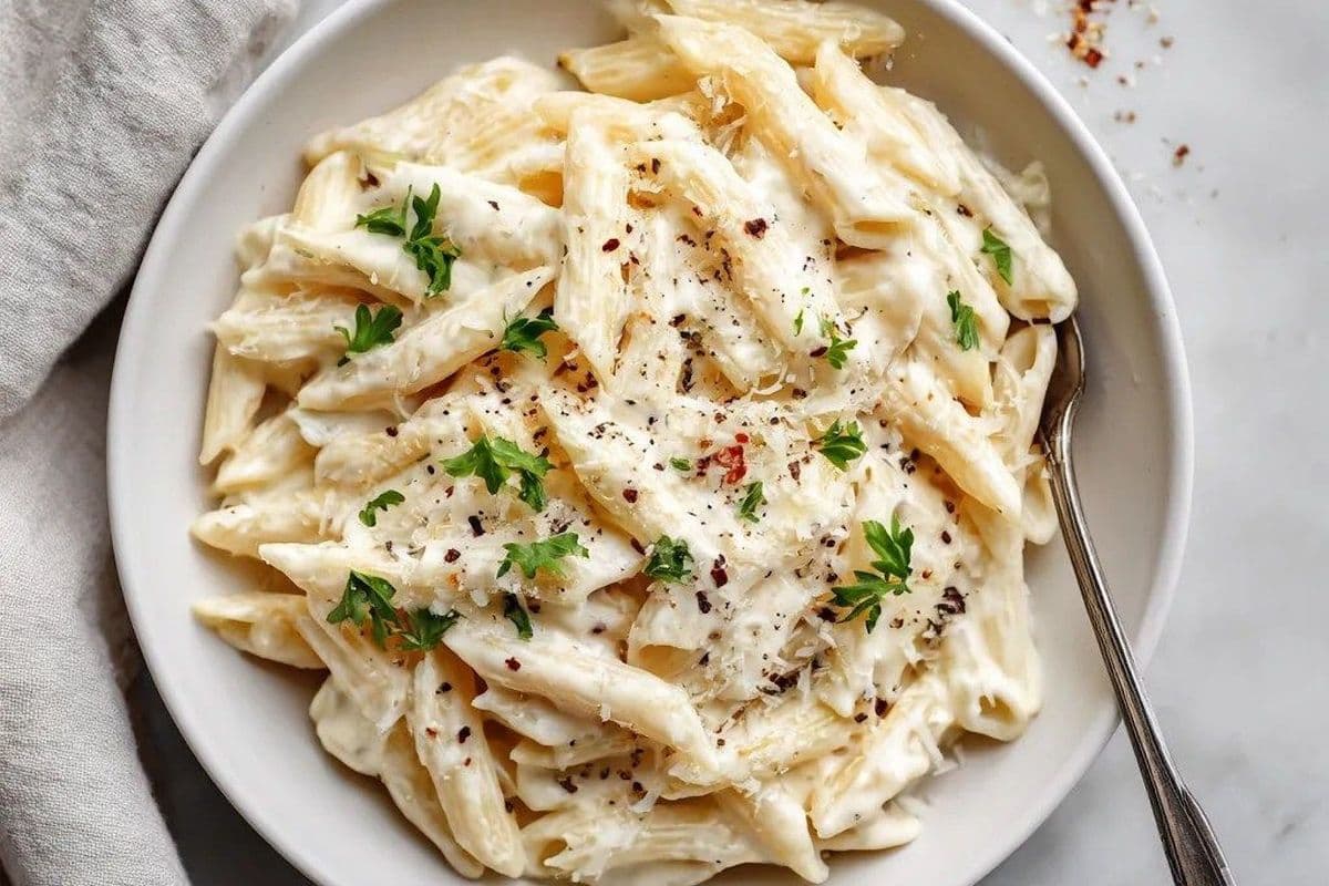Spl. White sauce pasta