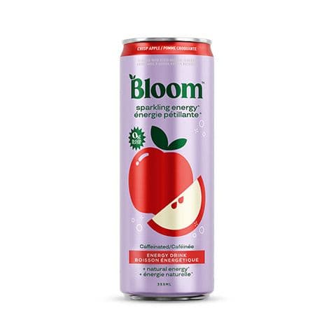 Bloom Sparkling Energy Crisp Apple 355ml