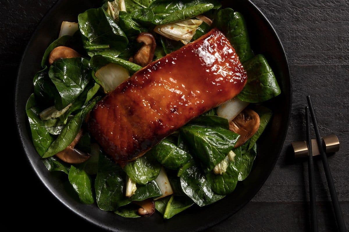 Teriyaki Glazed Salmon