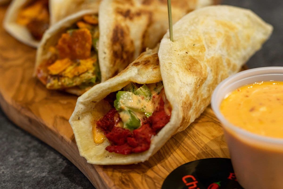 Tandoori Chicken Paratha Roll