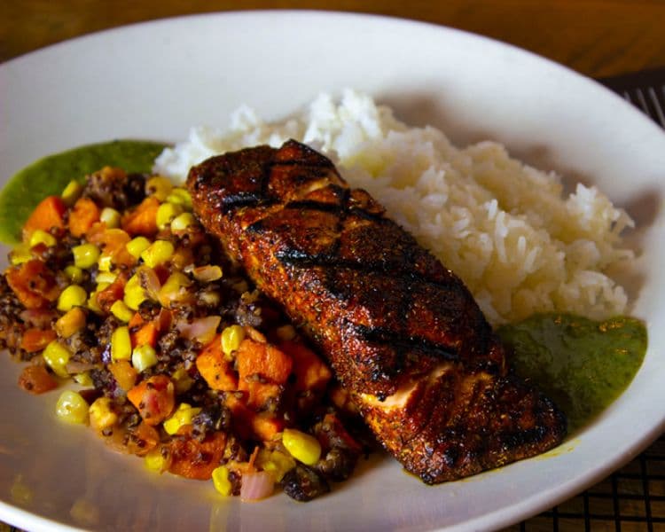 Grilled Cajun Salmon