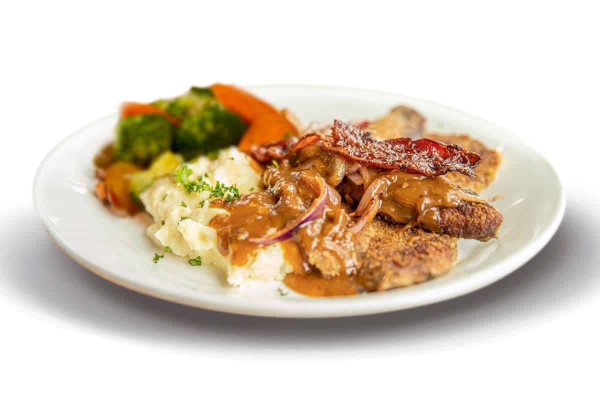Grilled Liver & Onions