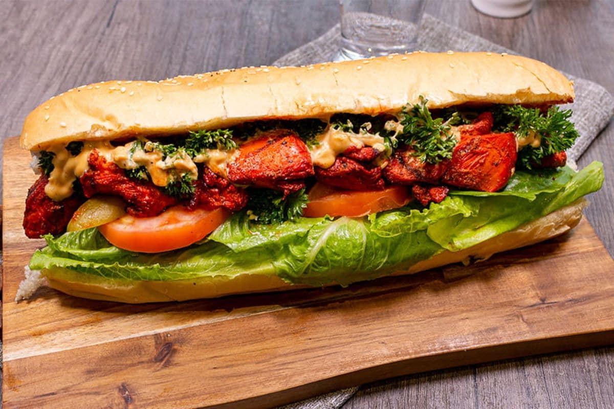 Tandoori Bomb Sandwich