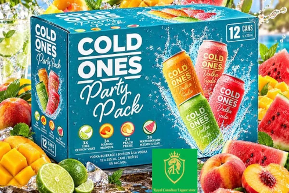 COLD ONES VODKA SODA PARTY PACK (12 x 355ML)