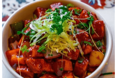 Chilli Paneer Dry
