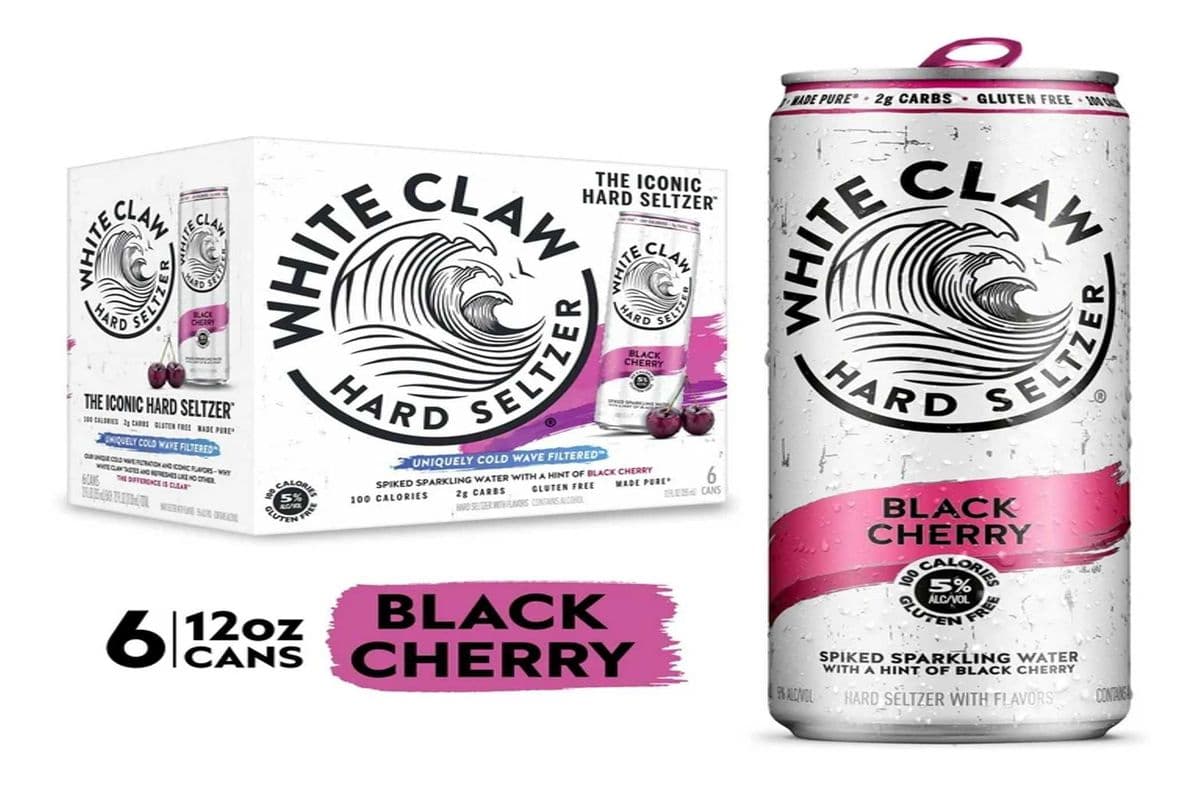 WHITE CLAW BLACK CHERRY (6 x 355ML)
