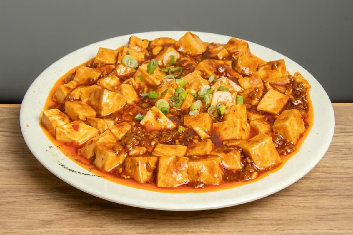 Mapo Tofu Bowl Rice 麻婆豆腐饭盖浇饭