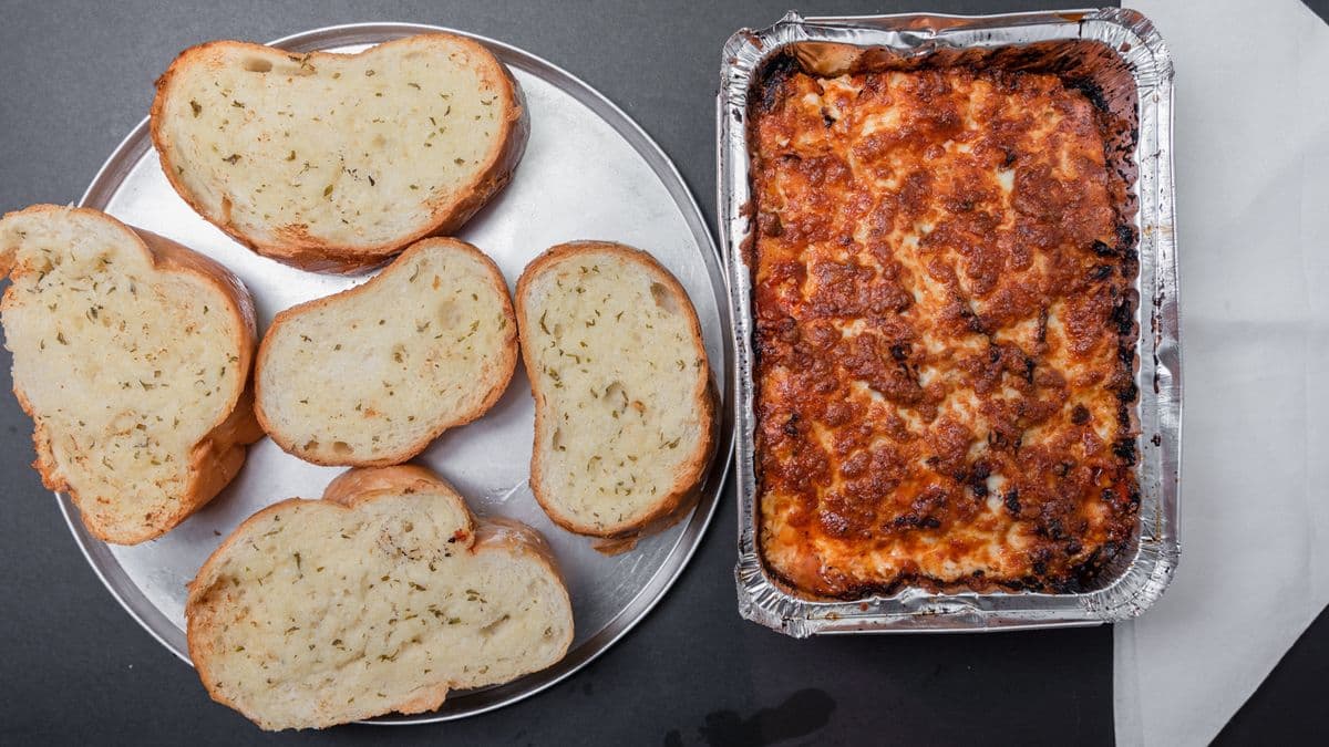 2 Large Baked Lasagna